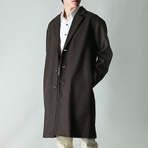 블루포스 남성용 피스밈 싱글 롱 오버핏 정장 빅사이즈 캐주얼 코트