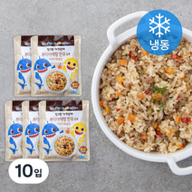 집으로온 뿌리야채랑 한우듬뿍 어린이볶음밥 (냉동), 180g, 10입