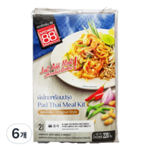 홈쿡 팟타이 볶음 쌀국수, 220g, 6개