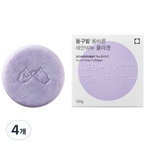 동구밭 올바른 콜라겐 세안비누, 120g, 4개