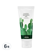 야다 선인장 수딩젤, 105ml, 6개