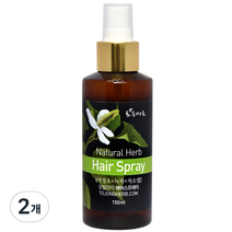 토종마을 어성초자소엽녹차 헤어스프레이, 150ml, 2개