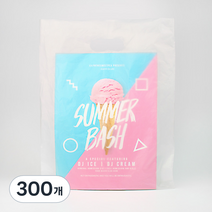 베스트팩 HD 투명 무지 링 비닐 쇼핑백 31호 22 x 31 cm, 은은한 반투명, 300개