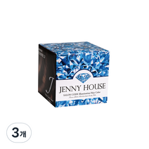 제니하우스 살롱코드 일루미네이션 헤어컬러 염색제, 다크브라운, 3개