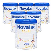 노발락 골드 분유 1단계, 800g, 6개