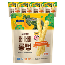 베베쿡 처음먹는 빼빼롱뻥 30g, 단호박, 5개