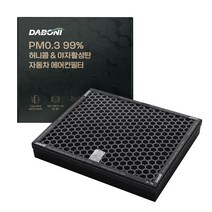 다보니 H13 HoneyComb Type 활성탄 자동차 에어컨 헤파필터, DH157, 1개