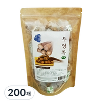 산해랑 수제 우엉차 티백, 1.2g, 200개
