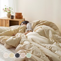 마틸라 도즈 60수 고밀도 순면 차렵 이불 + 베개커버 세트
