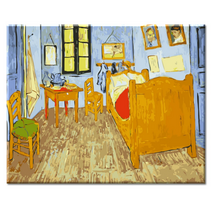 모모픽스페인팅 DIY 명화그리기 세트 40 x 50 cm, 아를의 고흐의 방