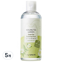 더샘 힐링 티 가든 그린티 클렌징 워터, 300ml, 5개