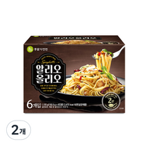 이가자연면 알리오올리오 파스타 6p, 1155g, 2개