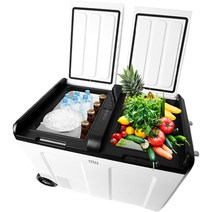 REINA 대용량 차량용 냉장/냉동고 52L, 혼합색상, RL-5252WS
