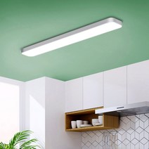 홈플래닛 플리커프리 LED 직사각 방등 천장등 주방등 50W 삼성 칩셋 (친절한 설명서), 화이트 주광색