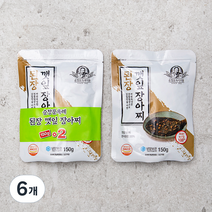 순창문옥례식품 된장깻잎장아찌, 150g, 6개
