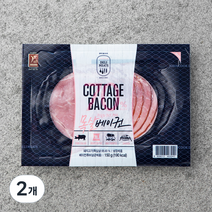 존쿡델리미트 목살베이컨, 150g, 2개