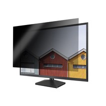 보자보자 프라이버시 정보보호 필름 모니터용 23.6W 522 x 294 mm, 1개