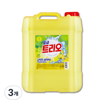 트리오 주방세제, 14kg, 3개