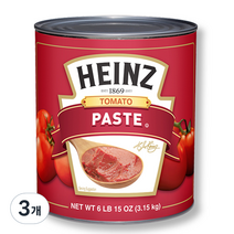 하인즈 토마토 페이스트, 3.15kg, 3개
