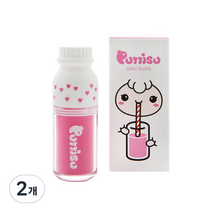 뿌띠슈 컬러풀 쥬시글로스 02 핑크버블검 3.2g, 2개