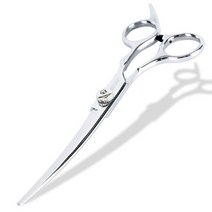 딩동펫 애완 미용가위 커브가위 상, 1개