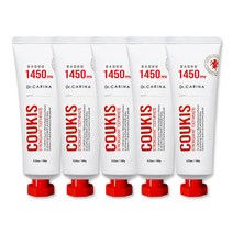 닥터카리나 쿠키스 일사오공 고불소 스트롱민트 치약, 100g, 5개