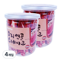 뉴트리오 스테이크 반려견 간식, 오리연골맛, 4개입