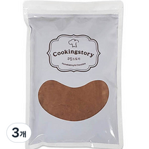 쿠킹스토리 코코아 파우더, 1kg, 1개입, 3개