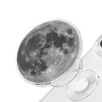 쏭스 체인지톡 탈부착 그립 톡 아크릴톡 휴대폰 거치대, 스페이스문, 1개
