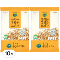 순작 유기농 통알곡 보리차, 500g, 1개입, 10개