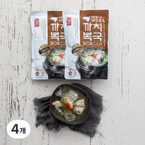 청조푸드 가마솥 영도제주복국 까치복국, 650g, 4개