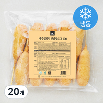 네추럴킹덤 옛날핫도그 100 (냉동), 20개, 100g