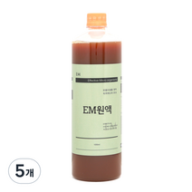 EM원액, 1000ml, 5개