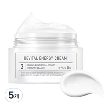 조성아뷰티 리바이탈 에너지 탄력 크림, 50ml, 5개