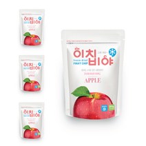 이치비야 동결건조 과일칩, 사과, 4개