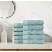 코멧 홈 헤링본 타월 코마사 200g, 피스타치오, 10개