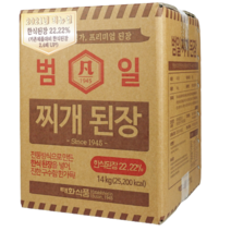 범일 찌개 된장, 14kg, 1개