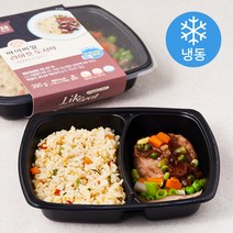 마이비밀 라이킷 도시락 계란볶음밥과 떡갈비 2개입 (냉동), 390g, 1개