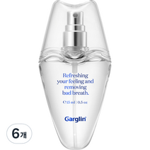 가그린 후레쉬 브레스 민트 구강세정제, 15ml, 6개