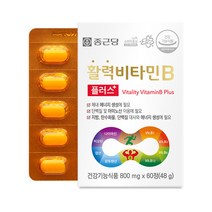 종근당 정품 활력 비타민B 플러스