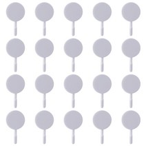 리빙홈디테일 북유럽 심플 모던 접착 걸이 20p, 화이트, 1개