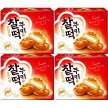 청우식품 찰떡쿠키 오리지날 12p, 4개, 258g