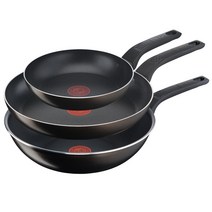 테팔 티타늄 액티쿡 후라이팬 3종세트, 블랙커피, 프라이팬 20cm + 28cm + 볶음팬 28cm