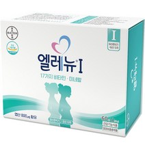 바이엘 엘레뉴 1단계 120정 96g 블리스터 개별포장, 60정, 2개