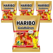 하리보 골드베렌 젤리, 4개, 100g