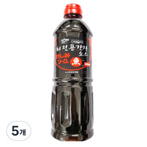 이엔 회전용 간장, 900ml, 5개