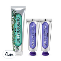 덴티본조르노 치약 구취케어 170g + 잇몸케어 100g x 2p, 4세트