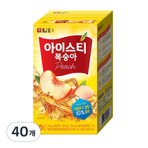 담터 복숭아 홍차, 14g, 40개
