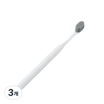 팡팡카트 색감 대박 칫솔 화이트, 3개, 1개입