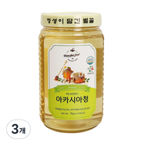 허니비푸드 아카시아청, 3개, 2kg